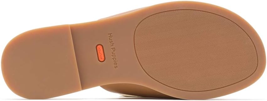 Hush Puppies Mustard Brown Lexi Slides, Size 9