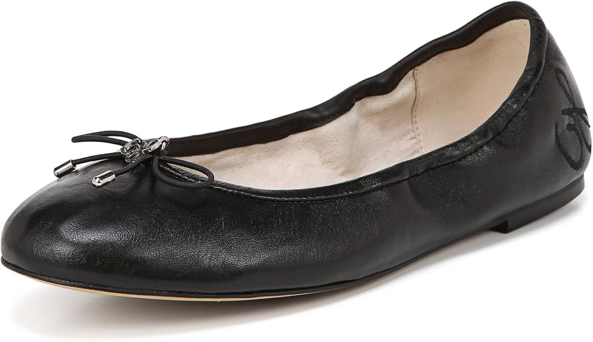Sam Edelman Black Ballet Flats, Size 8.5