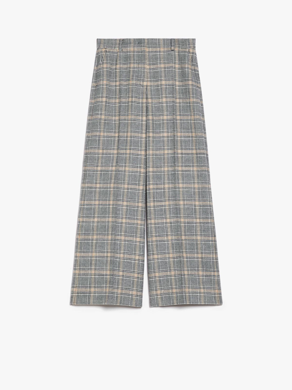 Maxmara Plaid Wide Leg Pants, Size 8