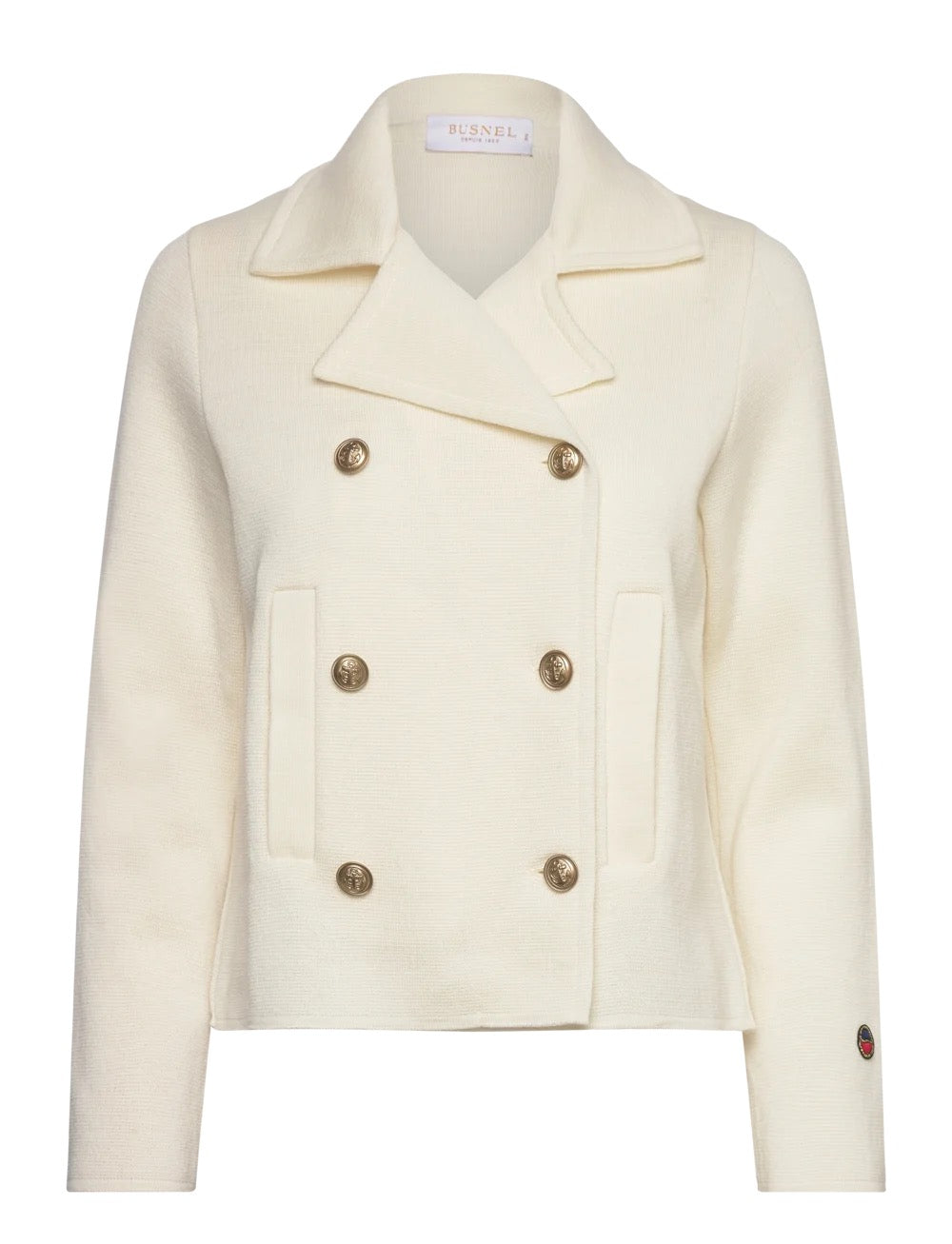 Busnel Wool Indra Jacket Cream, Size 36