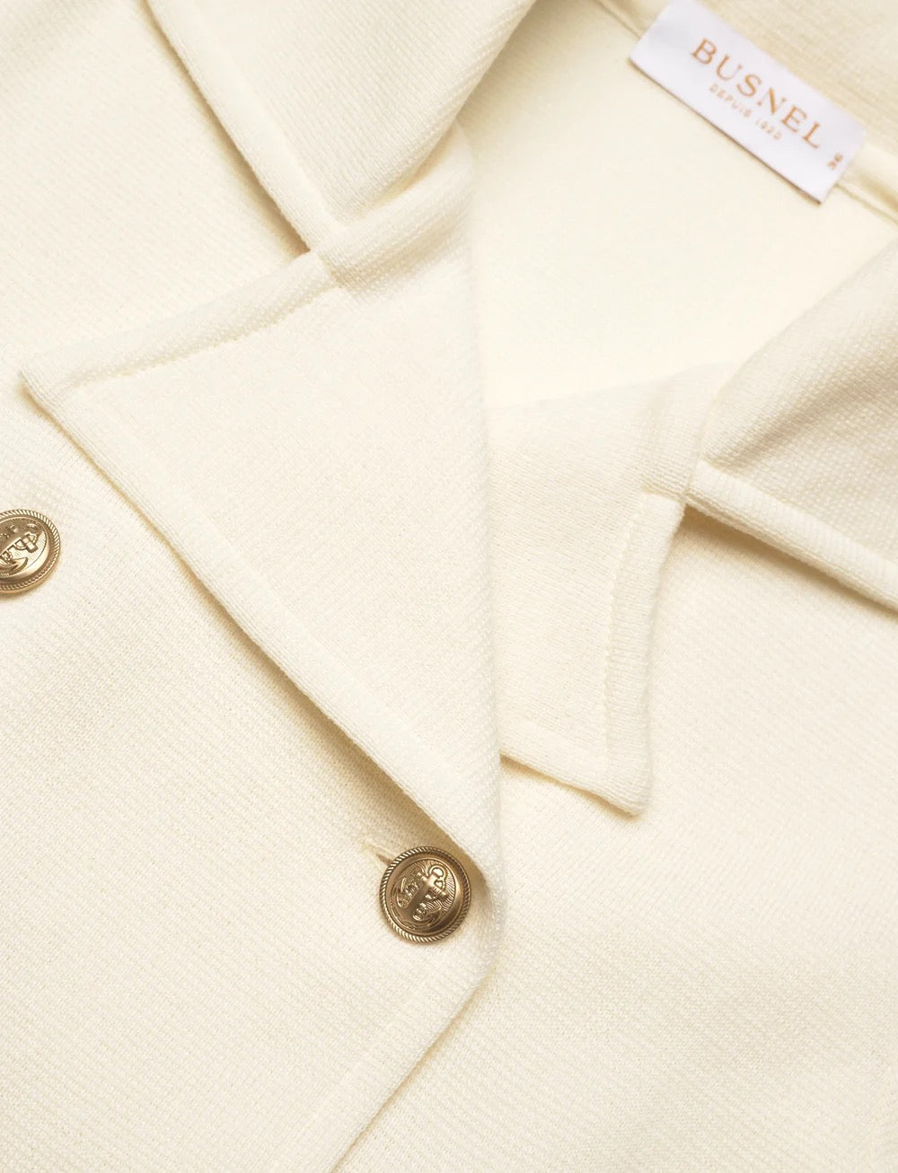 Busnel Wool Indra Jacket Cream, Size 36