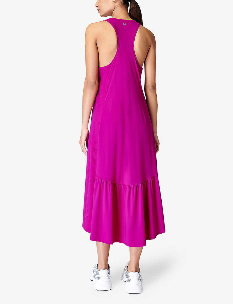 Sweaty Betty Fuchsia Maxi Dress, Size M