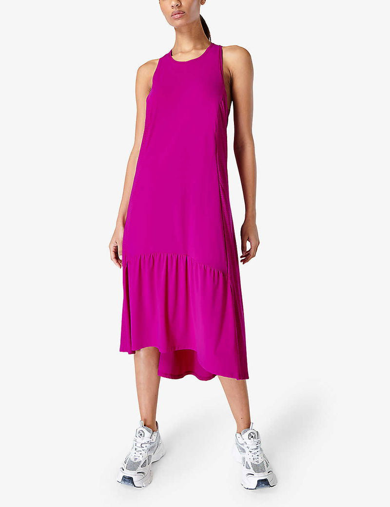 Sweaty Betty Fuchsia Maxi Dress, Size M