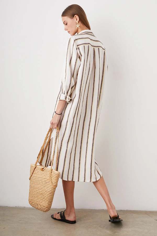Rails Striped Val Dress, Size L