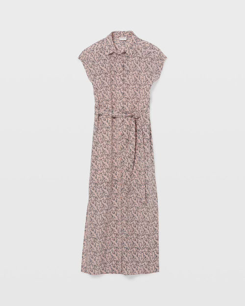 Club Monaco Silk Pink Floral Dress, Size 6