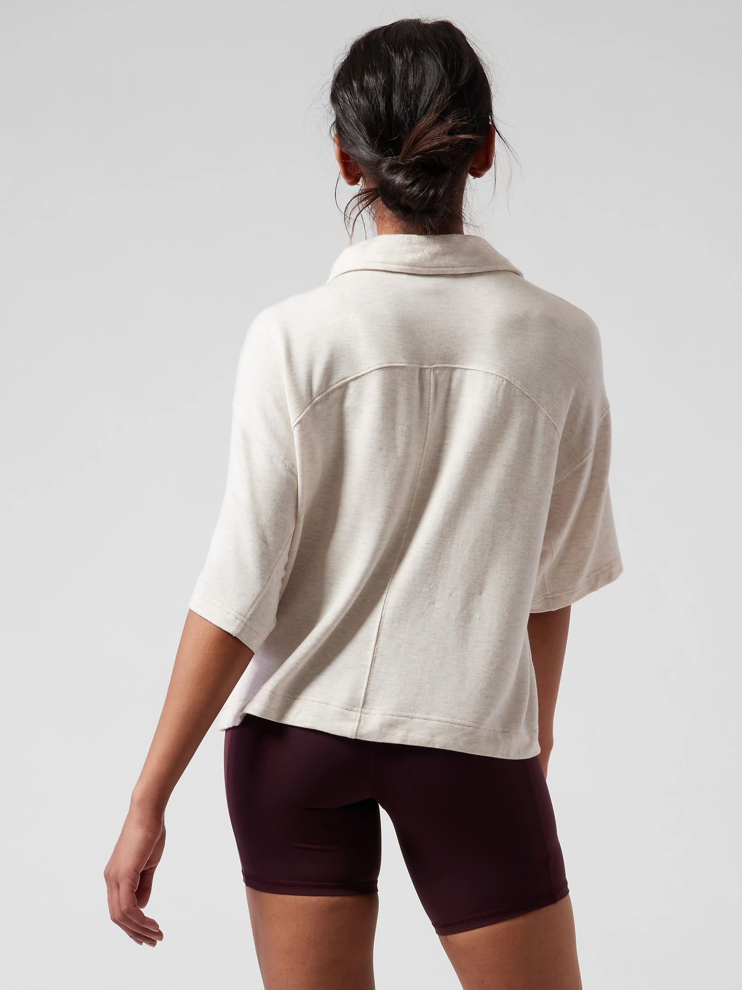 Athleta Cozy Cream Top, Size M