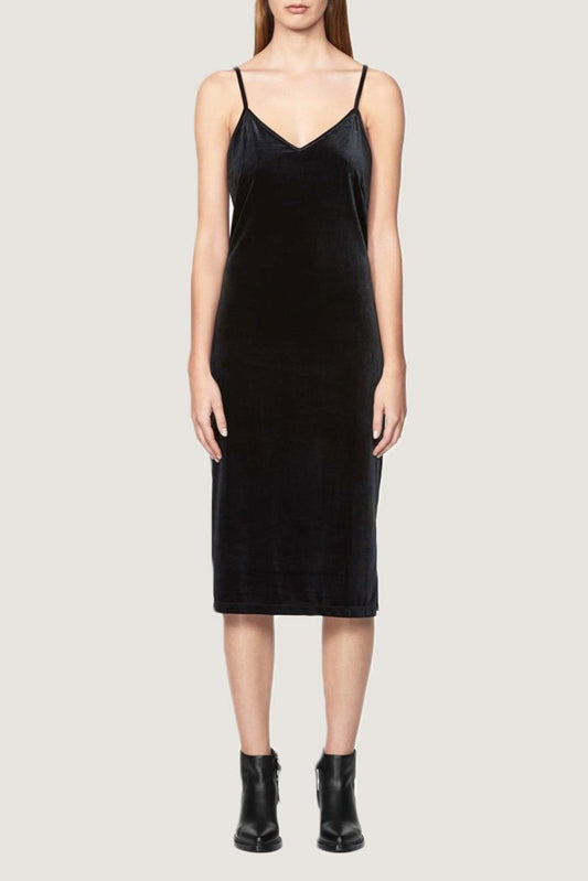 Tiger Of Sweden Macen Black Velvet Dress, Size S