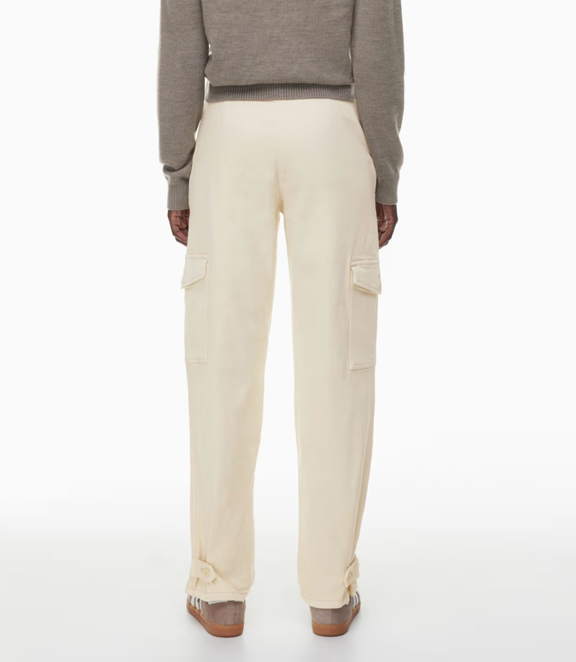 Wilfred Free Cream Cargo Pants, Size 2