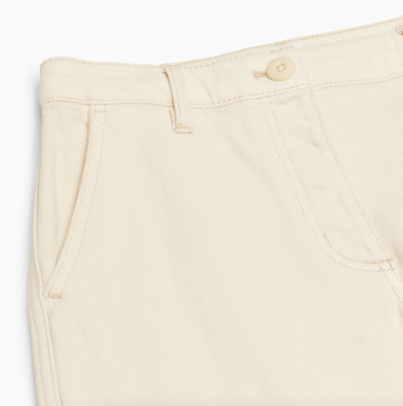 Wilfred Free Cream Cargo Pants, Size 2