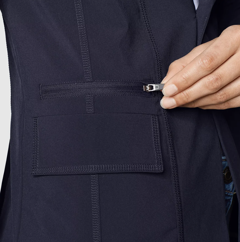 Eddie Bauer Navy Departure Blazer, Size 8