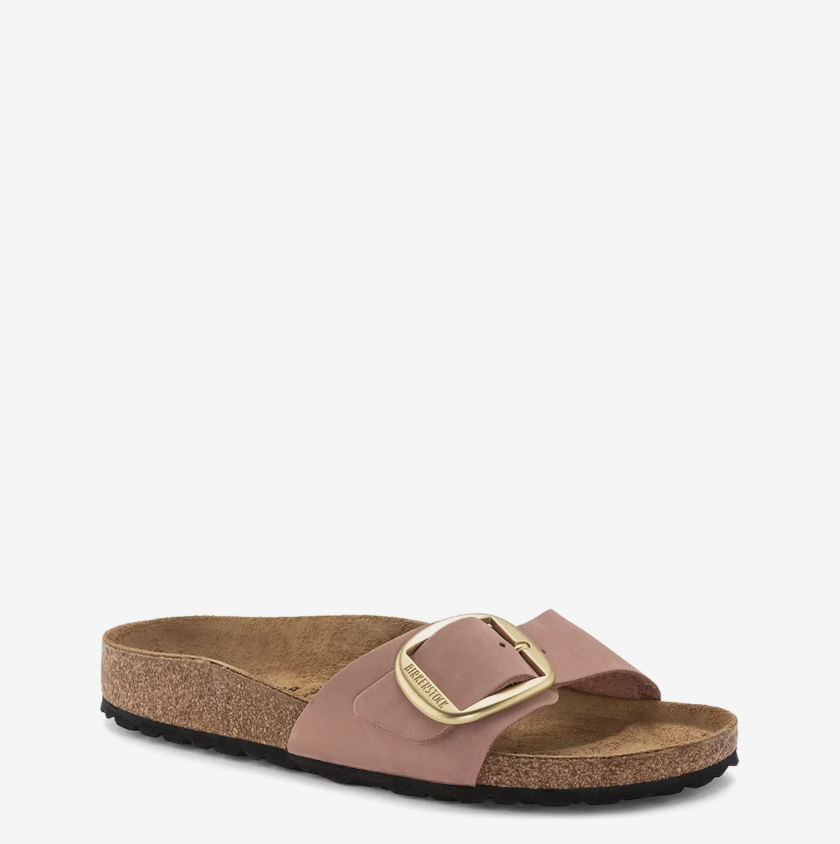 Birkenstock Pink Madrid Sandal, Size 39