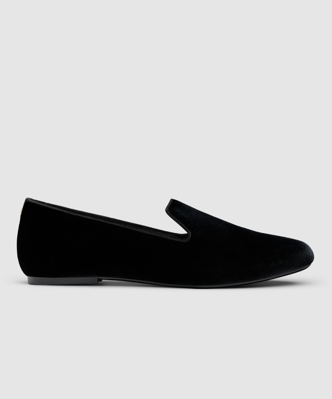 Birdies The Starling Black Velvet Loafers, Size 7