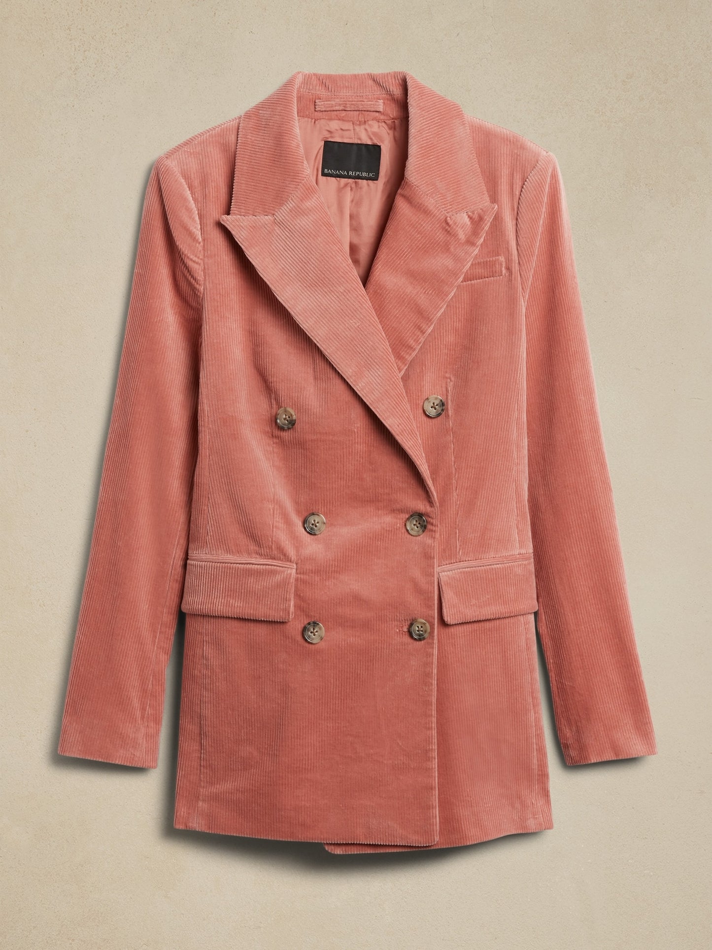 Banana Republic Pink Corduroy Jacket, Size 2