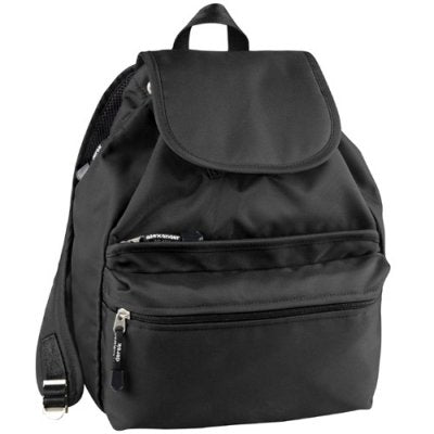 Derek Alexander Black Nylon Backpack