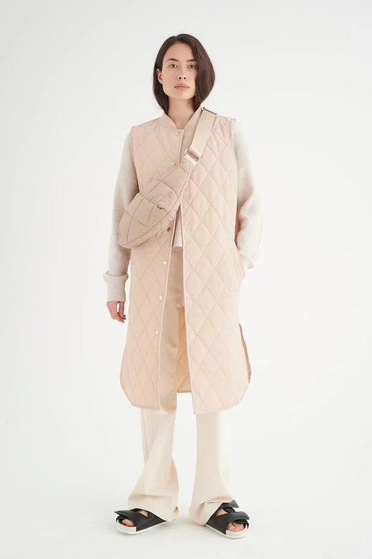 InWear Callasiw Cream Long Vest, Size L